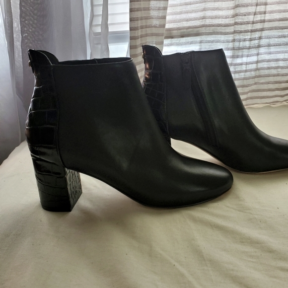 Cole Haan Shoes - Cole Haan/Nella Croc Print Bootie